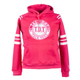 TDT Striped Hoodie- Pink