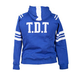 TDT Striped Hoodie - Blue